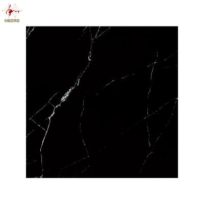 China High quality super safety 600*600 800*800mm factory price full black body polished porcelain glazed tiles for sale