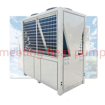 China Md320d outdoor fluorine air source heat pump project hotel water heater commercial electric circulation unit for sale