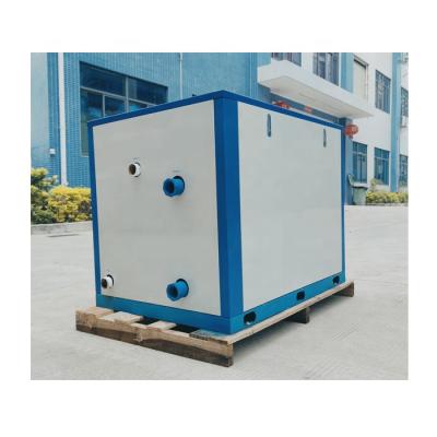 China Outdoor Auto Defrost Water Cooled 76kw Heat Pump , Water To Water Heat Pump Heating System for sale