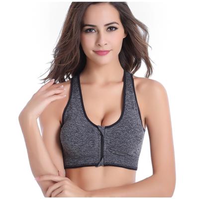 China Women's Breathable Sportswear Top Female Fitness Crop Bra Sports Bras For Fitness Gym Female Underwear Running Push Up Lingerie for sale