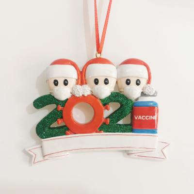 China Souvenir Ornament-Special Decoration-Unique Survived Personalized Christmas Tree Holiday Ornament 2021Christmas Decoration Family New for sale