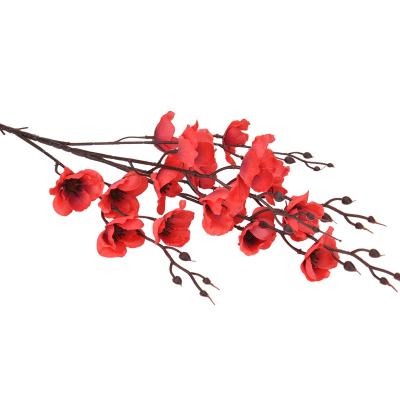 China Wedding New Design Poppy Flowers 5 Branches High Branch Flower For Wedding Decoration Flower Stand for sale