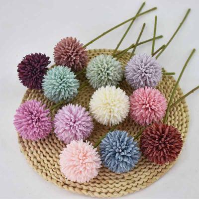 China Wedding Single Chrysanthemum Artificial Flower For Wedding Decoration Home Decoration for sale