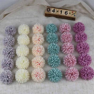 China Wedding Chrysanthemum Ball Head Flower Artificial Flower For Wedding Decoration Home Decoration Gerbera for sale