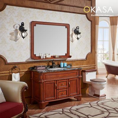 China Modern Solid Wood Bathroom Vanity Set Foshan Bathroom Vanity Set Vintage Bathroom Vanity Drawer for sale