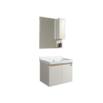 China Family Bathroom Set Simple And Practical Design Style Single Sink Bathroom Cabinet for sale