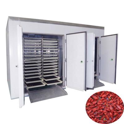 China food & Wolfberry Tray Dryer Air Energy Heat Beverage Plant 4 Carts Productive Pump Drying Oven For Fruit High for sale