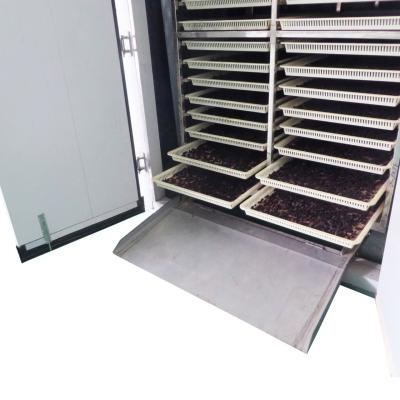 China Food Processing 10 Carts Stainless Steel Tray Dryer Pepper Anise Cinnamon Drying Oven Hot Air Circulating Spice Condiments Drying Machine for sale