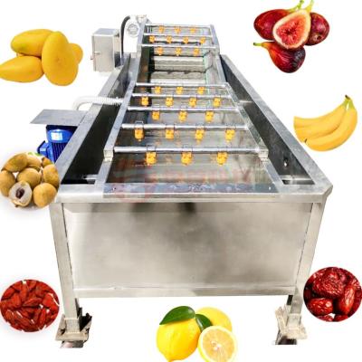 China OEM/ODM Red Mango Bubble Snacks Factory Date Longon Machine Automatic Fruit Seal Cleaning Machine for sale