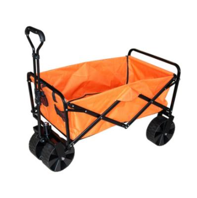 China Wholesale Factory Folding Cart Easy Folding Garden Cart Sturdy Steel Frame Garden for sale