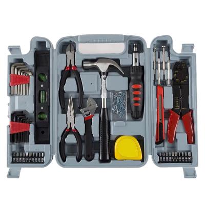 China Easy Carry Blow Molding Box Tool Kit Combination Hardware DIY Tools Kit Amazon New Product Home for sale