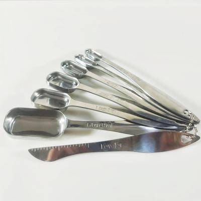 China High Quality Stocked Low Price Rack Tool Stainless Steel Proportioners Set For Baking for sale