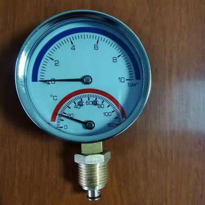 China thermomanometer KNTP temperature pressure gauge for sale