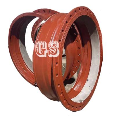 China Labyrinth Cast Iron Dual Water Supply Ductile Short Tube Gaskets Rubber Sleeve Disc Insert Tube Ring Connection for sale