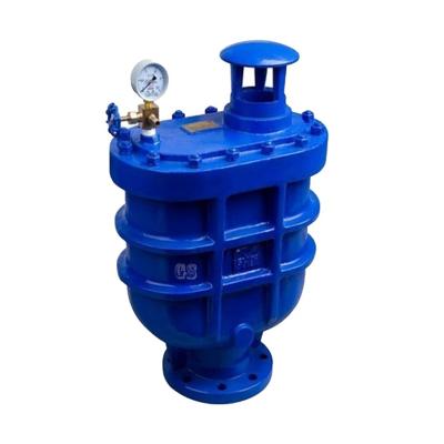 China Pipeline Color Customizable Exhaust Molded Steel Exhaust Valve With Valve Check for sale