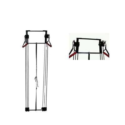 China Abdomen Gym Fitness Door Gym Home Trainer Tower 200 Resistance Bands for sale