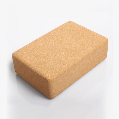 China Yoga Exercises Yoga Block Gym Yoga Exercise Cork High Density Foam Block en venta