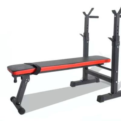 Cina Modern Adjustable Weight Bench With Barbell Rack Gym Press Bench Workout Weight Bench in vendita