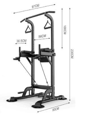 China Home Use Fitness Equipment Powerhouse Pull Up Home Gym Adjustable Power Tower for sale