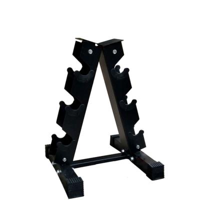 China Dumbbell Rack A Frame Dumbbell Rack Rack Dumbbell Storage Racks Triangle Dumbbell Rack en venta