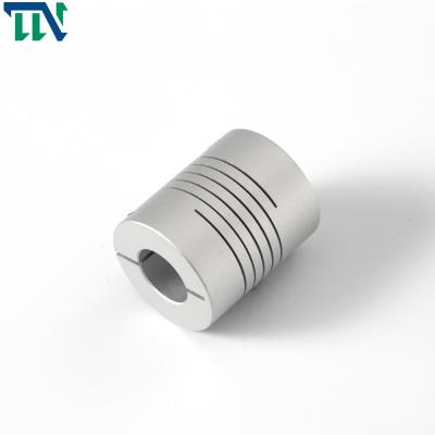 China Rosca de tornillo rígida del acoplamiento de eje de la serie de la CROMATOGRAFÍA GASEOSA de la aleación de aluminio que afianza con abrazadera para el motor en venta