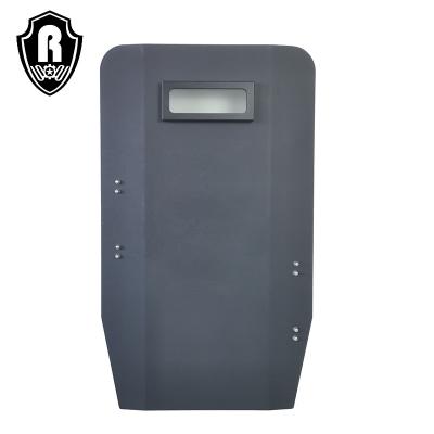 China Lightweight& high quality & Largest Area 800*450*2.3mm Tactical Self Defense Protection NIJ IIIA Steel Ballistic Shield Plated Combat Ballistic Shield for sale