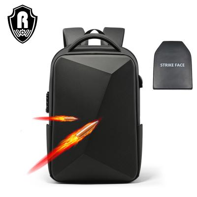 China Roewe Anti-theft Businessman Travel Backpack 15.6 Inch Laptop Bag With Board Security USB Bulletproof Daily Pack for sale