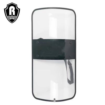 China Portable & nice view & Roewe 900*500*3.5mm PC Anti Riot Shield Violence Proof High Quality Transparent Tactical Relief Anti Riot Protective Shield for sale