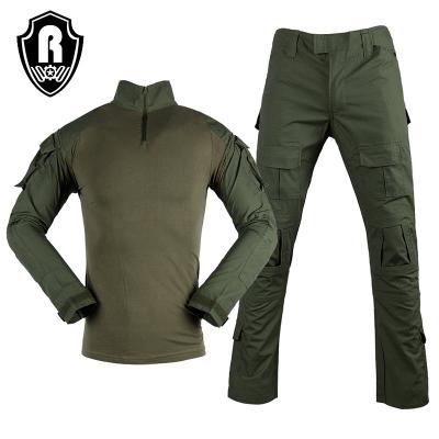 China Hot Selling Frog Suit Clothing G2 Anti-static Military Army Green Tactical Wholesale for sale