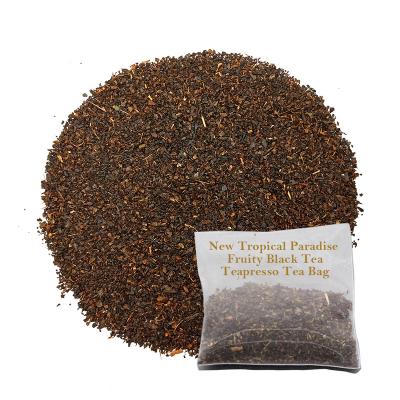 China New Teapresso Tea Bag Teapresso Tea Bag Tropical Paradise Fruity Black Tea for sale