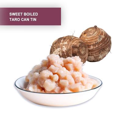 China Fresh Sweet Boiled Taro Can Tin For Bubble Tea Store for sale