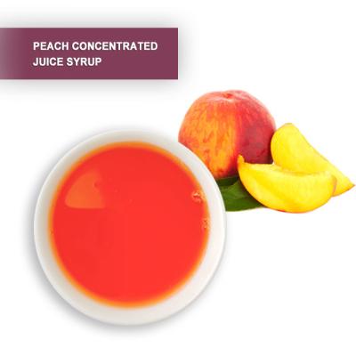 China Natural Peach in Juice Liquid Concentrated Sugar Syrup for sale