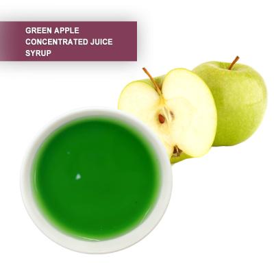 China Natural Green Liquid Concentrated Apple Juice Sugar Syrup for sale