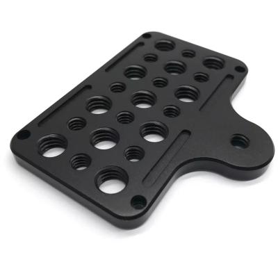 China CNC Milling Service Metal Black Color Anodizing Aluminium CNC Machining Parts for sale