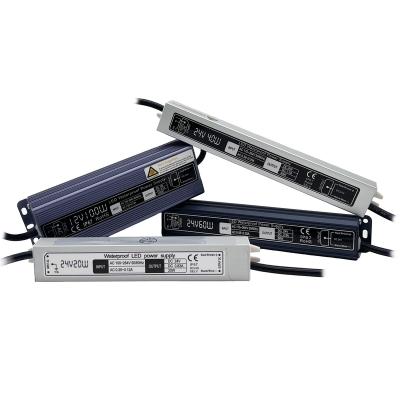 China 12V 24V power supply 200w ip67 led driver for LED signage modules and LED strips for sale