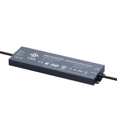 China Ultra-thin IP67 Waterproof LED Driver IP67 12V 100W 200W LED Driver power supply dc adjustable for sale