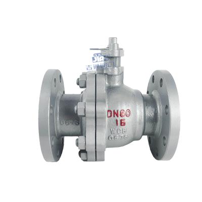 China General Latest Design Cast Flange Ball Valve High Temperature Gas Seal Steel Hard Steam Ball Valve For Sale for sale