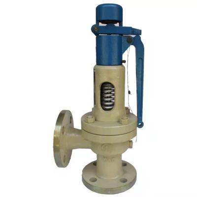 China Full Connection Safety Safety Valve General Flanged Spring Lift Safety Valve With Key for sale