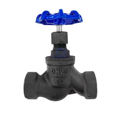 China General Reasonable Price Carbon Steel Globe Valve Female Threaded Manual S Type Globe Valve For Sale for sale