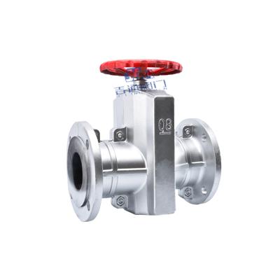 China Factory general supply high quality aluminum alloy pinch valve manual pinch valve DN25-DN300 for sale for sale