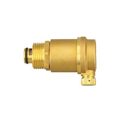 China Factory General Supply Brass Auto Air Valve High Quality Male Threaded Duct Exhaust Valve Customized for sale