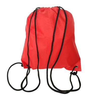 China CUSTOM PRINTING waterproof small moq drawstring bag sport stadium drawstring backpack for sale