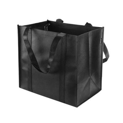 China Large Durable Universal Reusable Nonwoven Nonwoven Grocery Bag Tote Bags Foldable Shopping Grocery Bags Storage Handbags for sale