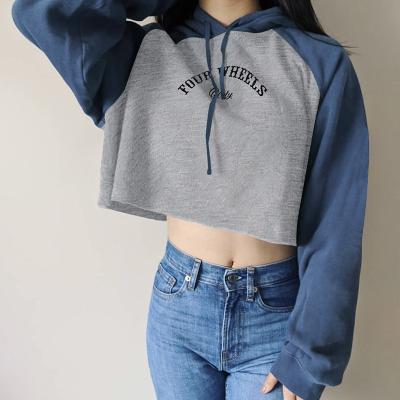 China Factory Wholesale QUICK DRY Ladies Shear Material Culture Drawstring Top Hoodie for sale