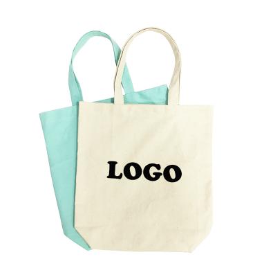 China Wholesale Cheap Wholesale Organic Cotton Handled Tote Bag Canvas Custom Printed Bag for sale