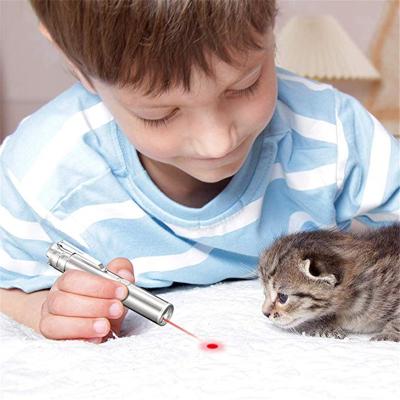 China Cat Toys Set 7 in 1 Red Flashlight Cat Toys Laser Pointer LED Light Lazer Pen Pet Funny Chaser Multi Model Toy for sale