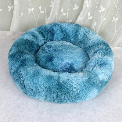 China Wholesale Washable Luxury Travel Round Sofa Winter Warm Sleeping Large Memory Foam Pet Cat Dog Beds and Accessories for sale