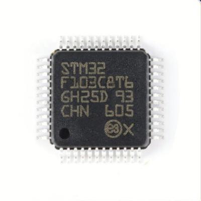 China Standard High quality HOT SALE IN STOCK original Manufacturer supplier Single-Chip Microcontroller STM32F103C8T6 Ic Electronic Components for sale