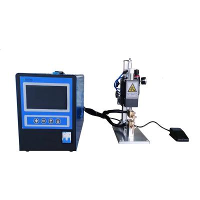 China Machinery Repairs Double Wire Mesh Copper Pipe Spot Welding Machine AC Precision Control Semi-automatic Welding Machine for sale