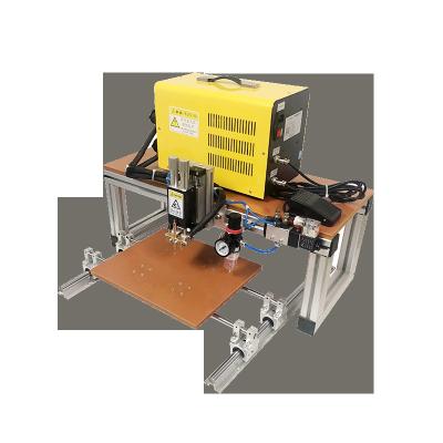 China 18650 Lithium Battery Intercell Welder Spot Welding Machine Desktop Pneumatic Spot Welding Machine Workshop Repair Machines For Spot Welding Machine for sale